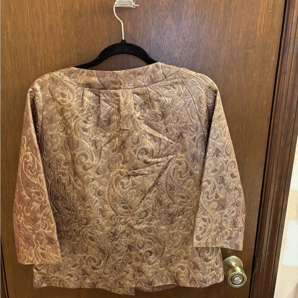 Michael kors Gold Jacquard Jacket - Picture 9 of 9